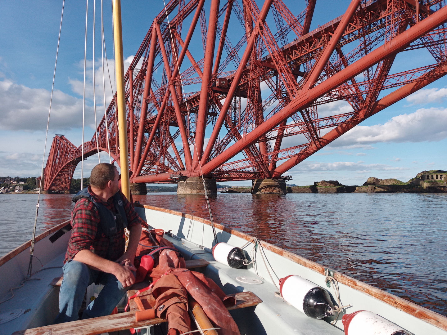 Under the Forth Bridge